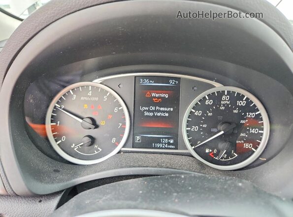 3N1AB7AP1GY214890 2016 NISSAN SENTRA Gray Vista del cuadro de instrumentos