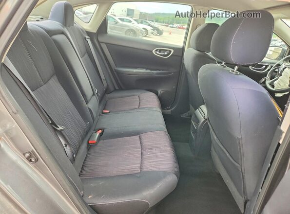 3N1AB7AP1GY214890 2016 NISSAN SENTRA Gray Vista de los asientos traseros