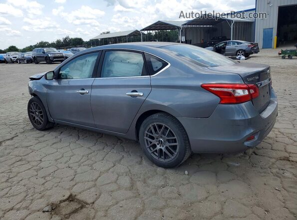 3N1AB7AP1GY216476 2016 NISSAN SENTRA Серый Задняя левая четверть