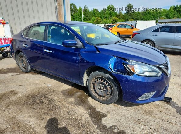 3N1AB7AP1GY217336 2016 NISSAN SENTRA Blue Առջևի աջ