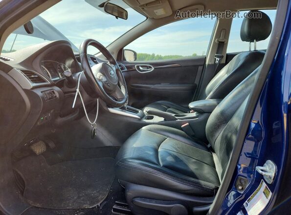 3N1AB7AP1GY217336 2016 NISSAN SENTRA Blue Սալոնի դիմացի տեսք