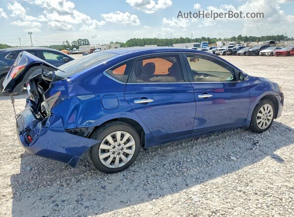 3N1AB7AP1GY246500 2016 NISSAN SENTRA Blue Rear right