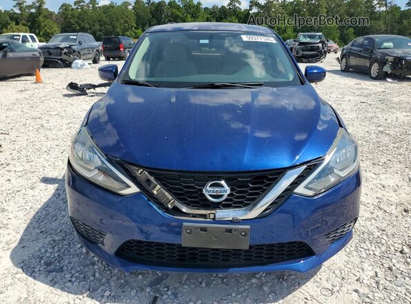 3N1AB7AP1GY246500 2016 NISSAN SENTRA Blue Front view