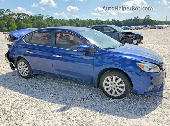 3N1AB7AP1GY246500 2016 NISSAN SENTRA Blue Front right