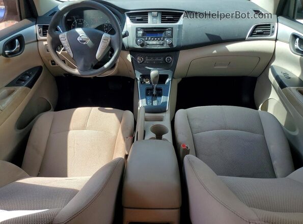 3N1AB7AP1GY246500 2016 NISSAN SENTRA Blue Dashboard view