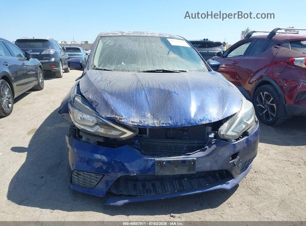 3N1AB7AP1GY247968 2016 NISSAN SENTRA Blue Вид спереду