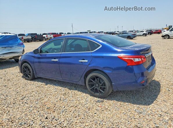 3N1AB7AP1GY263314 2016 NISSAN SENTRA Синий Задняя левая четверть