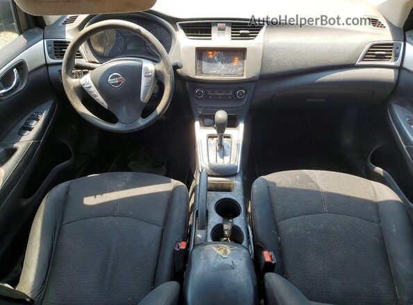 3N1AB7AP1GY263314 2016 NISSAN SENTRA Синий Вид панели приборов