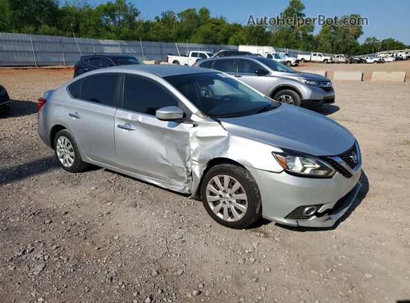 3N1AB7AP1GY267170 2016 NISSAN SENTRA Silver Przód prawy