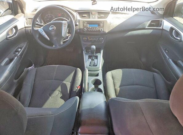 3N1AB7AP1GY267170 2016 NISSAN SENTRA Silver Widok deski rozdzielczej