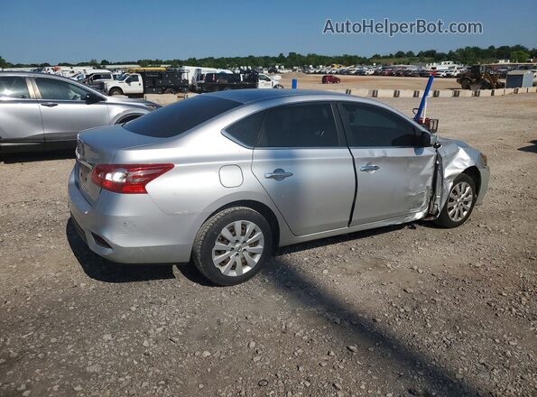 3N1AB7AP1GY267170 2016 NISSAN SENTRA Silver Tył prawy