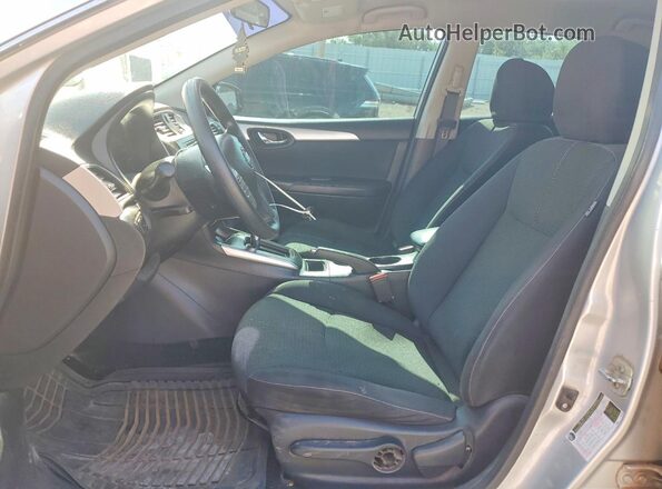 3N1AB7AP1GY267170 2016 NISSAN SENTRA Silver Widok wnętrza z przodu