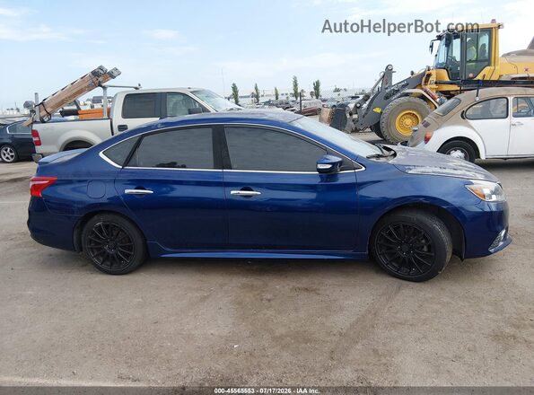3N1AB7AP1GY275432 2016 NISSAN SENTRA Blue Սալոնի հետևի տեսք