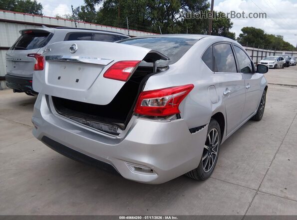 3N1AB7AP1GY276256 2016 NISSAN SENTRA Silver Rear right