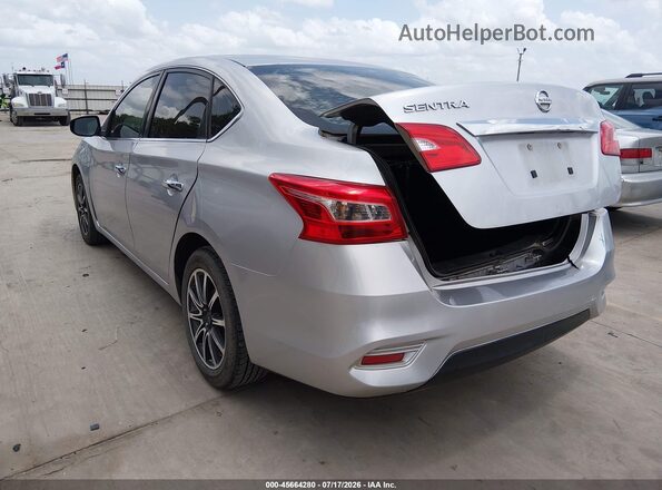 3N1AB7AP1GY276256 2016 NISSAN SENTRA Silver Rear left