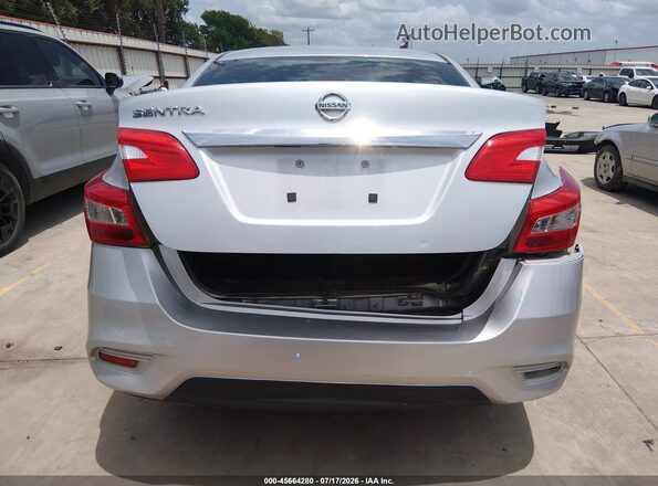 3N1AB7AP1GY276256 2016 NISSAN SENTRA Silver Front view