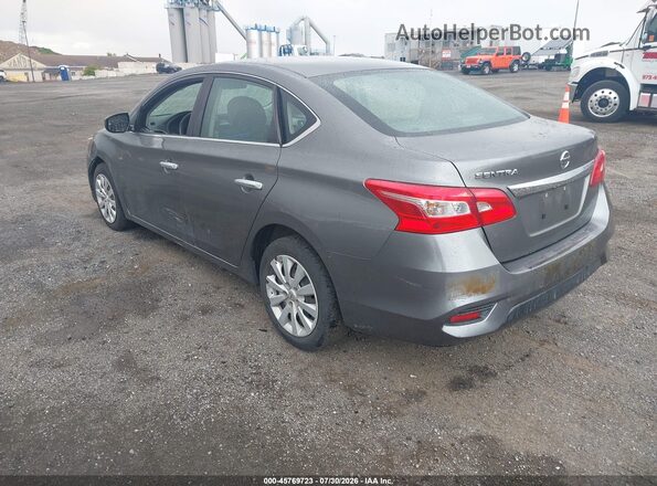 3N1AB7AP1GY276662 2016 NISSAN SENTRA Gray Rear left