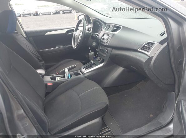 3N1AB7AP1GY276662 2016 NISSAN SENTRA Gray Front interior view