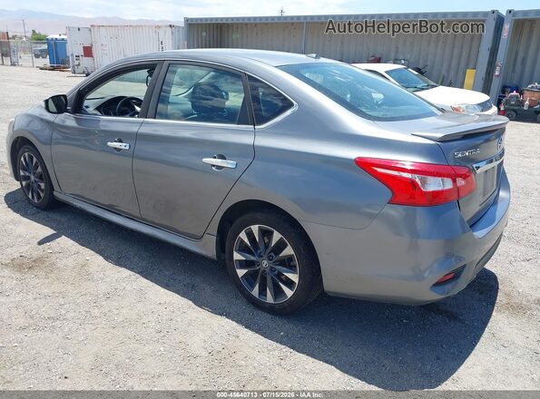 3N1AB7AP1GY297186 2016 NISSAN SENTRA Серый Задняя левая четверть