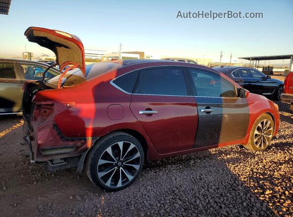 3N1AB7AP1GY303536 2016 NISSAN SENTRA Red Trasero derecho