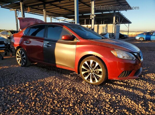 3N1AB7AP1GY303536 2016 NISSAN SENTRA Red Delantero derecho