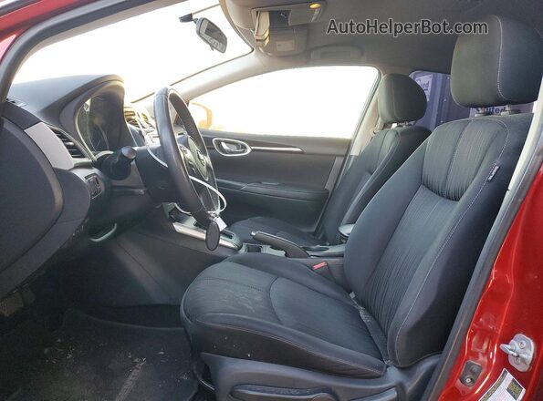 3N1AB7AP1GY303536 2016 NISSAN SENTRA Red Vista interior delantera