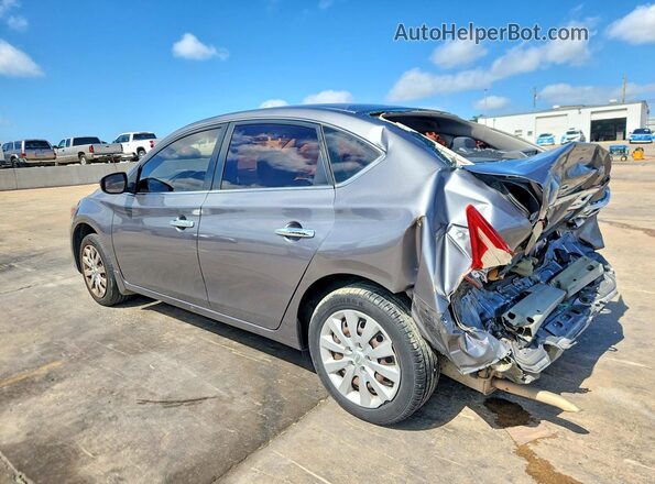 3N1AB7AP1GY317727 2016 NISSAN SENTRA Gray Rear left