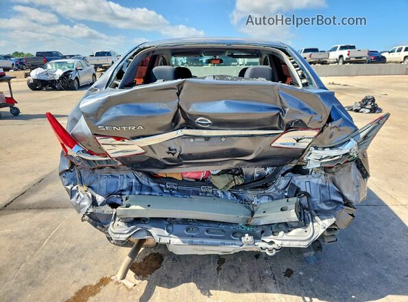 3N1AB7AP1GY317727 2016 NISSAN SENTRA Gray Rear view