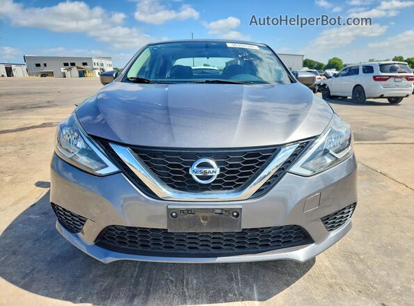 3N1AB7AP1GY317727 2016 NISSAN SENTRA Gray Front view