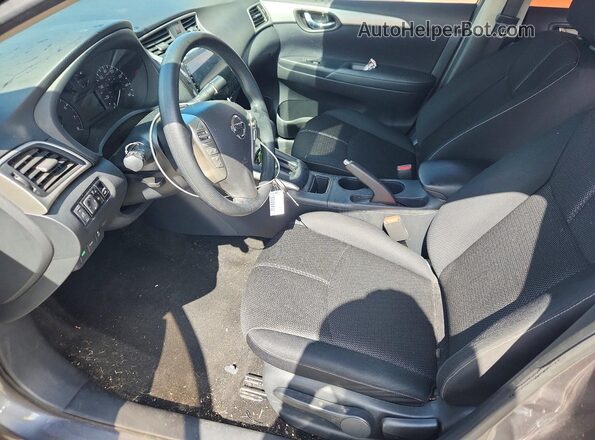 3N1AB7AP1GY317727 2016 NISSAN SENTRA Gray Front interior view