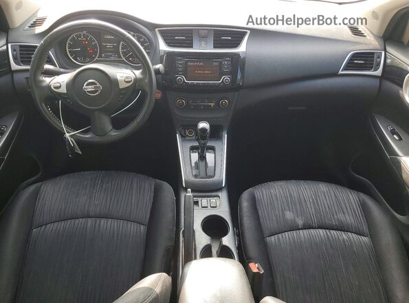 3N1AB7AP1GY326749 2016 NISSAN SENTRA Gray Առջևի վահանակի տեսք