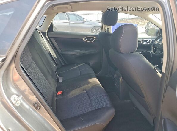 3N1AB7AP1GY326749 2016 NISSAN SENTRA Gray Հետևի նստատեղերի տեսք