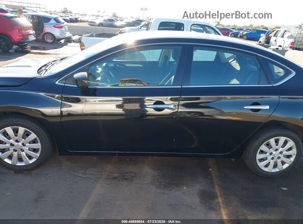 3N1AB7AP1GY330803 2016 NISSAN SENTRA Black სალონის 360-გრადუსიანი ხედი