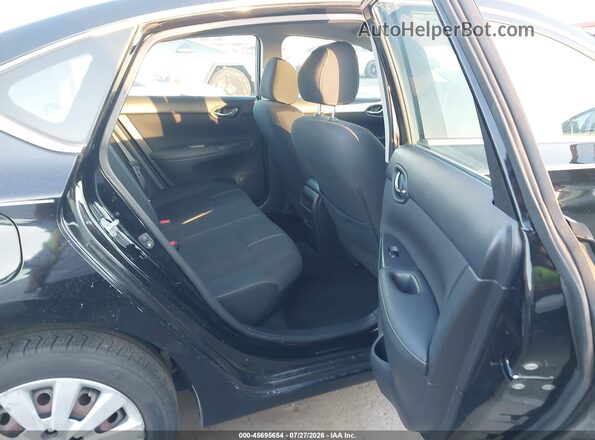 3N1AB7AP1GY330803 2016 NISSAN SENTRA Black VIN კოდის სტიკერის ხედი
