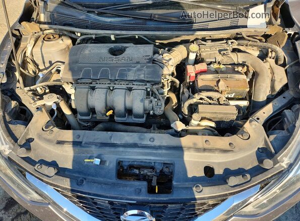 3N1AB7AP1GY336908 2016 NISSAN SENTRA Black Вид задньої частини салону