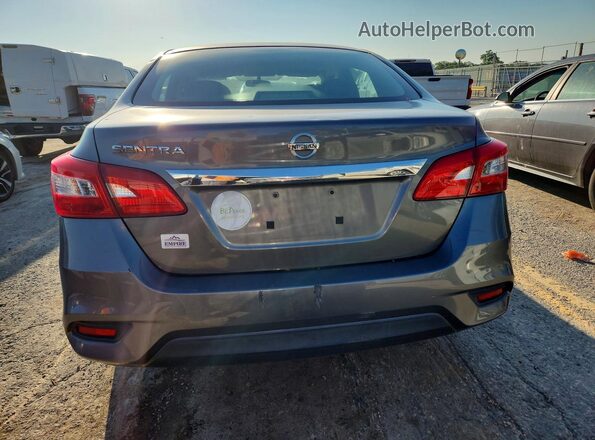 3N1AB7AP1GY336908 2016 NISSAN SENTRA Black Вид ззаду