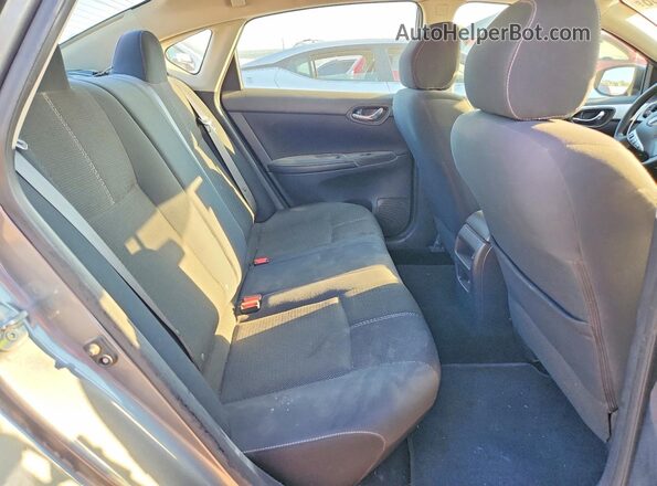 3N1AB7AP1GY336908 2016 NISSAN SENTRA Black Вид задніх сидінь