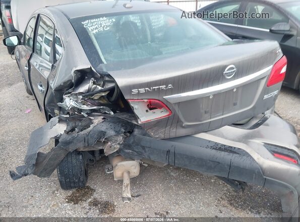3N1AB7AP1HL654672 2017 NISSAN SENTRA Gray Vista frontal