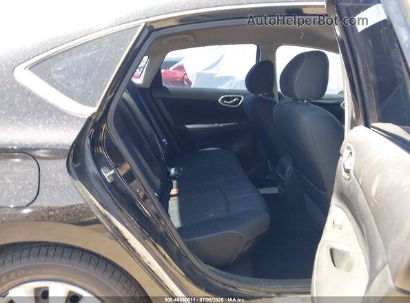 3N1AB7AP1HL673593 2017 NISSAN SENTRA Black Vista de la etiqueta del VIN