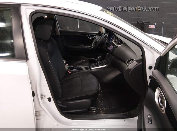 3N1AB7AP1HL686473 2017 NISSAN SENTRA White Вид салону спереду
