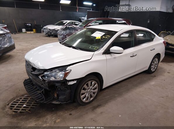 3N1AB7AP1HL686473 2017 NISSAN SENTRA White Передня ліва чверть