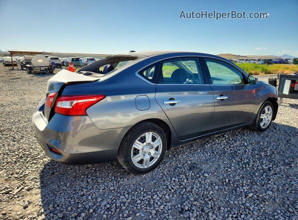 3N1AB7AP1HL702221 2017 NISSAN SENTRA Gray უკანა მარჯვენა