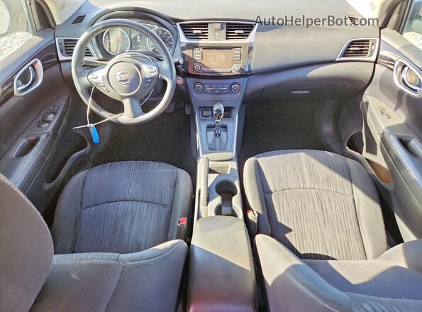 3N1AB7AP1HL702221 2017 NISSAN SENTRA Gray წინა პანელის ხედი