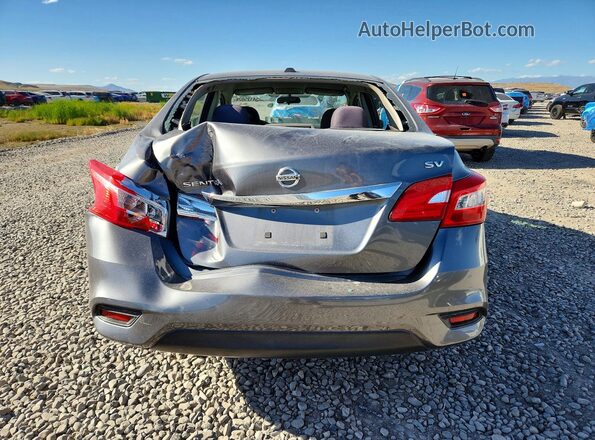 3N1AB7AP1HL702221 2017 NISSAN SENTRA Gray უკანა ხედი