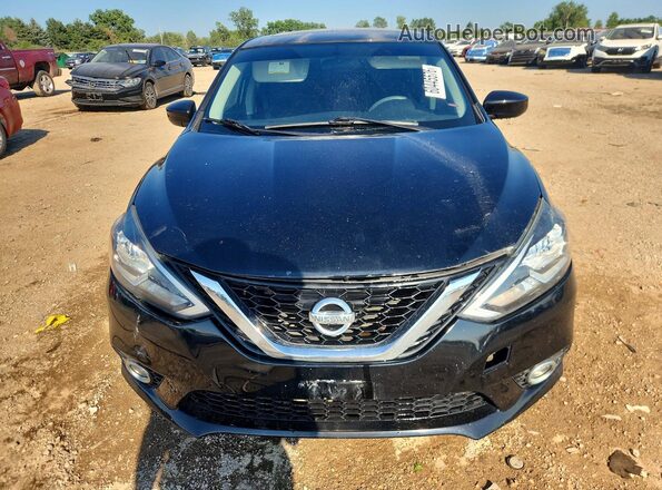3N1AB7AP1HY210694 2017 NISSAN SENTRA Черный Вид спереди