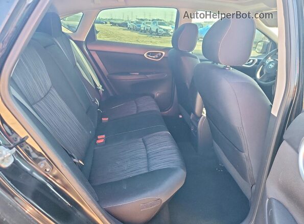 3N1AB7AP1HY210694 2017 NISSAN SENTRA Черный Вид задних сидений