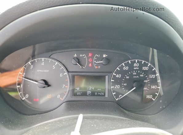 3N1AB7AP1HY232355 2017 NISSAN SENTRA Серый Вид щитка приборов