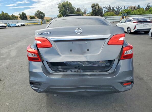 3N1AB7AP1HY232355 2017 NISSAN SENTRA Серый Вид сзади