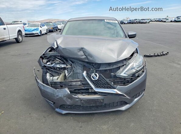 3N1AB7AP1HY232355 2017 NISSAN SENTRA Серый Вид спереди