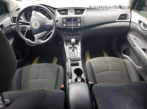 3N1AB7AP1HY232355 2017 NISSAN SENTRA Серый Вид панели приборов